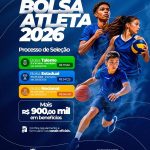 Sorriso abre inscrições do Bolsa Atleta 2026 com bolsas de R$ 173 a R$ 664 por mês