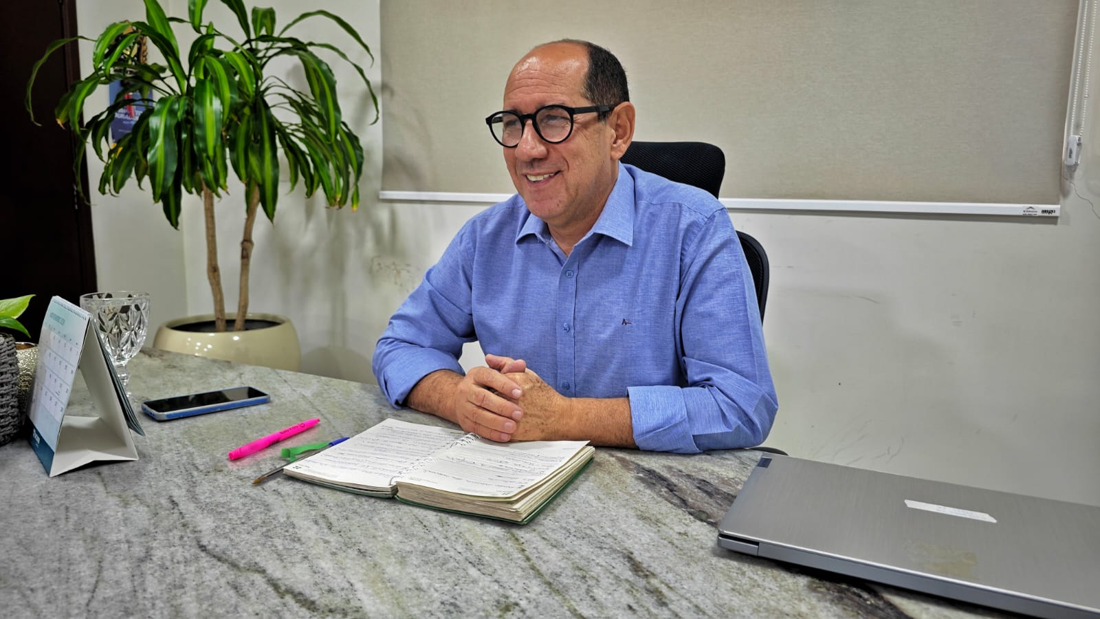 Vice-prefeito Luiz Landim assume a Prefeitura de Cáceres por dez dias durante férias de Eliene Liberato