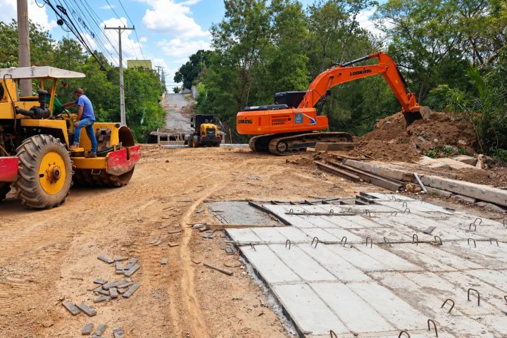Reconstrução da ponte do Boa Esperança chega a 75% e Prefeitura prevê liberação em 45 dias