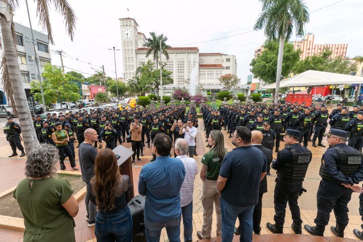 PM lança 9ª edição da Operação Centro Seguro em Cuiabá com 367 alunos-soldados e cadetes até 1º de outubro