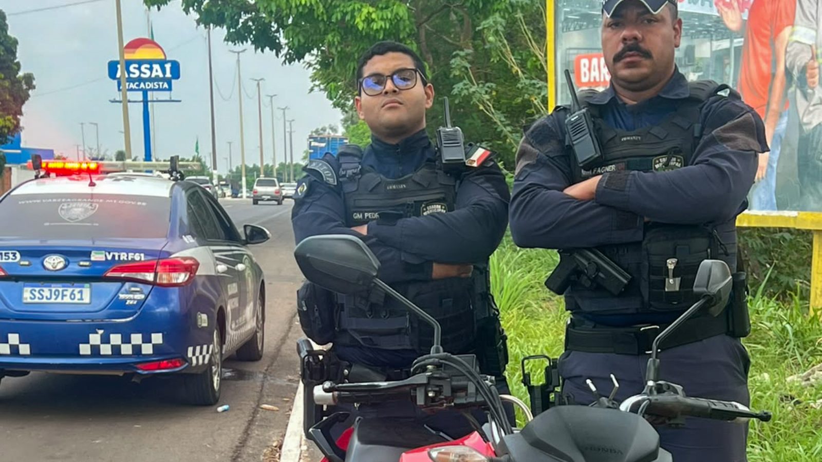Guarda Municipal de Várzea Grande acha moto furtada no Cristo Rei após denúncia pelo 153