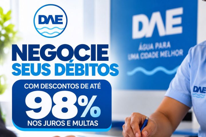DAE de Várzea Grande abre negociação de dívidas na terça com desconto de até 98% em juros e multas
