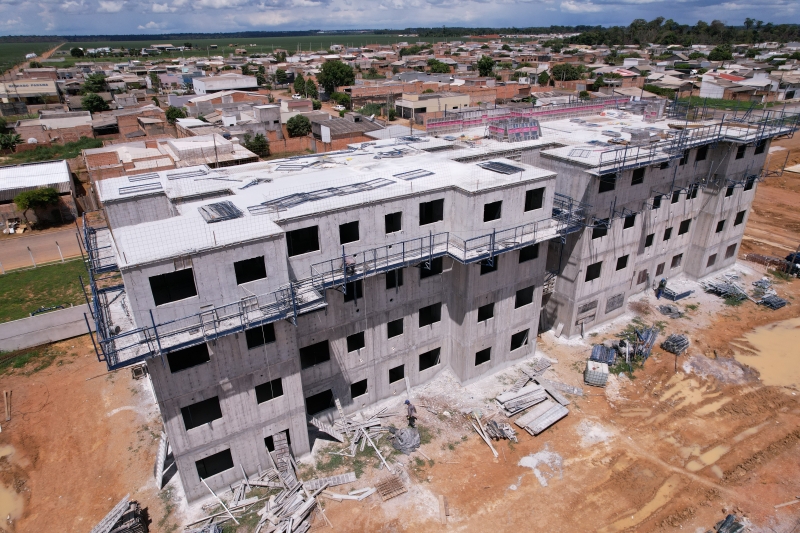 Construção civil responde por 30,9% do saldo de empregos de Sinop no primeiro semestre, diz Prefeitura