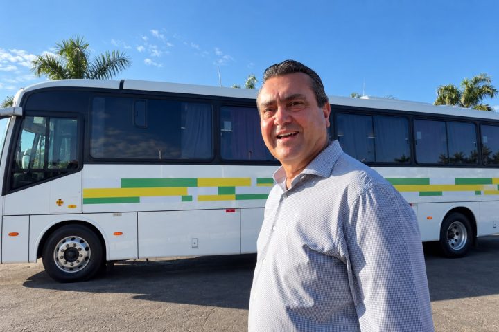 Lei põe ônibus na estrada e Primavera do Leste passa a levar alunos ao IFMT São Vicente