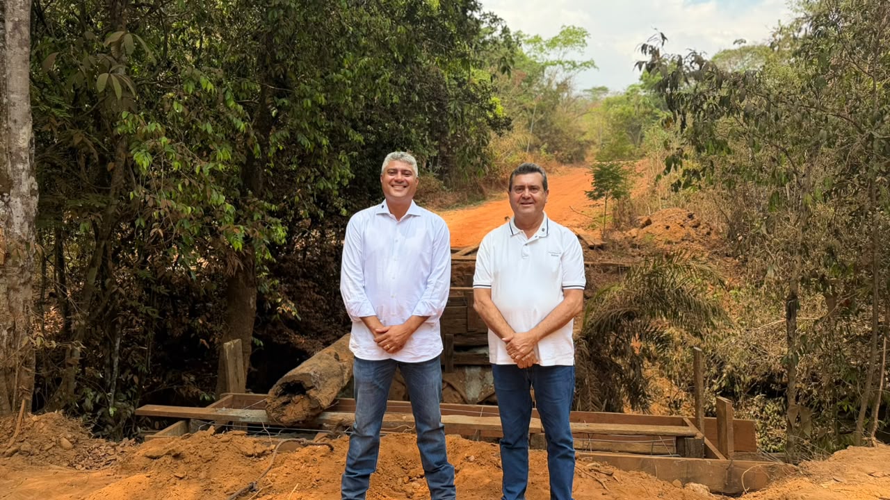 Primavera do Leste e Poxoréu recuperam juntas ponte sobre ribeirão na região do Damaceno