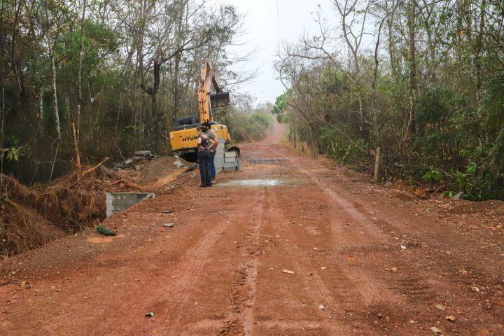 Prefeitura executa obra de galeria no Sadia 3 para restabelecer acesso e passagem do transporte escolar
