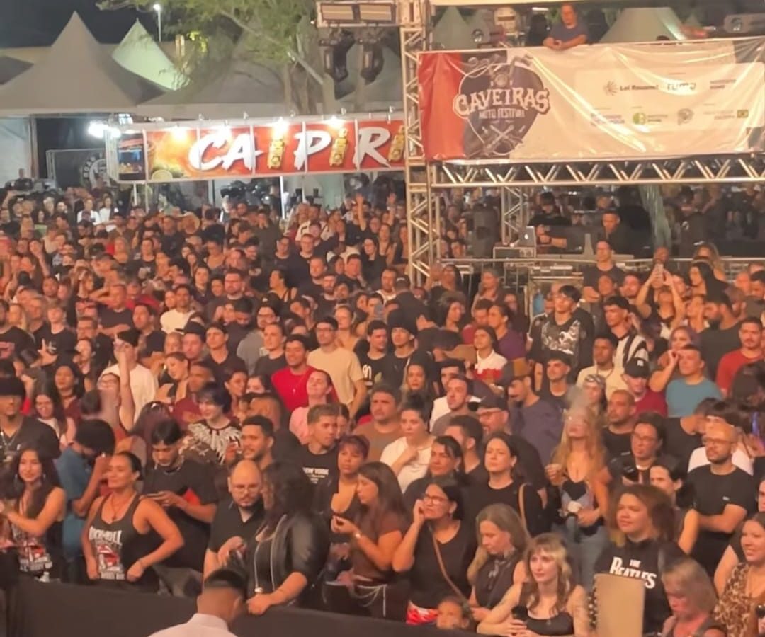 Com Supla e RPM O Legado, 10º Caveiras Moto Festival ocupa o Parque Encontro das Águas