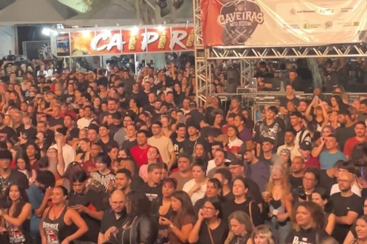 Com Supla e RPM O Legado, 10º Caveiras Moto Festival ocupa o Parque Encontro das Águas