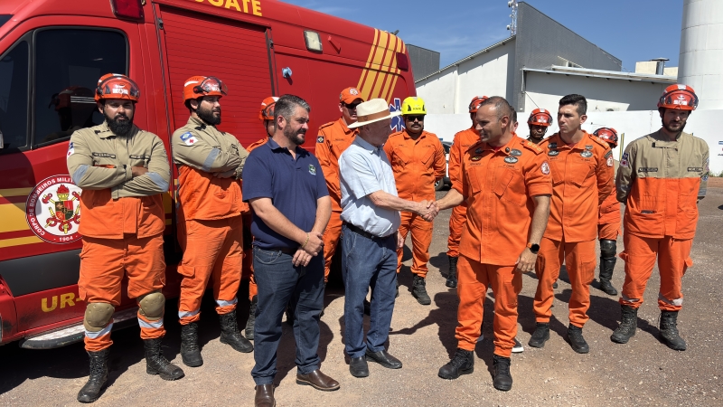 Sinop ativa terceira ambulância em parceria com os Bombeiros e passa a operar três viaturas simultâneas