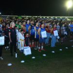 Jogos Olímpicos de Sinop abrem com recorde no Futebol 7 e pira acesa pelo filho de Massami Uriú