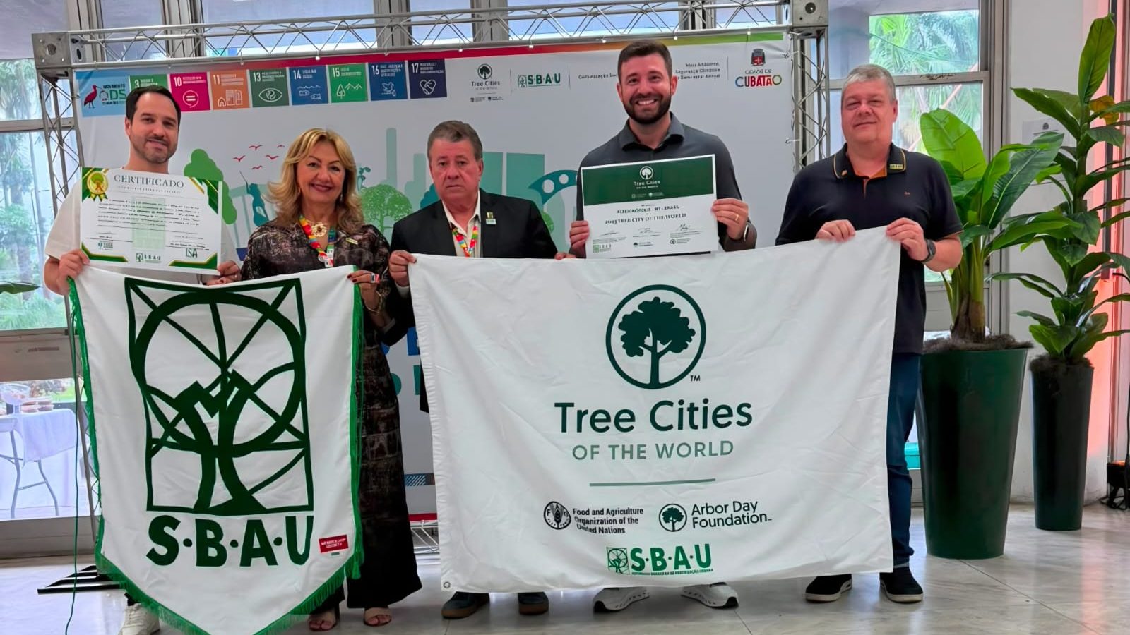Rondonópolis é a primeira cidade de Mato Grosso no programa Tree Cities of the World, da FAO