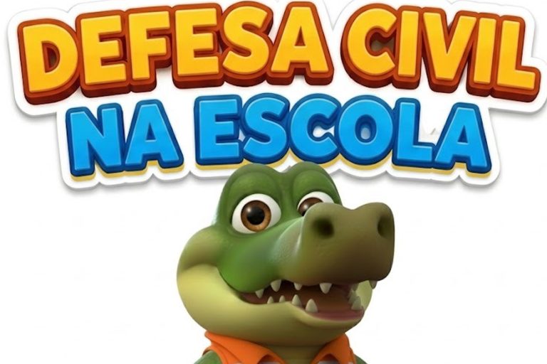 Defesa Civil de Várzea Grande cria o mascote Jaca para levar prevenção às escolas