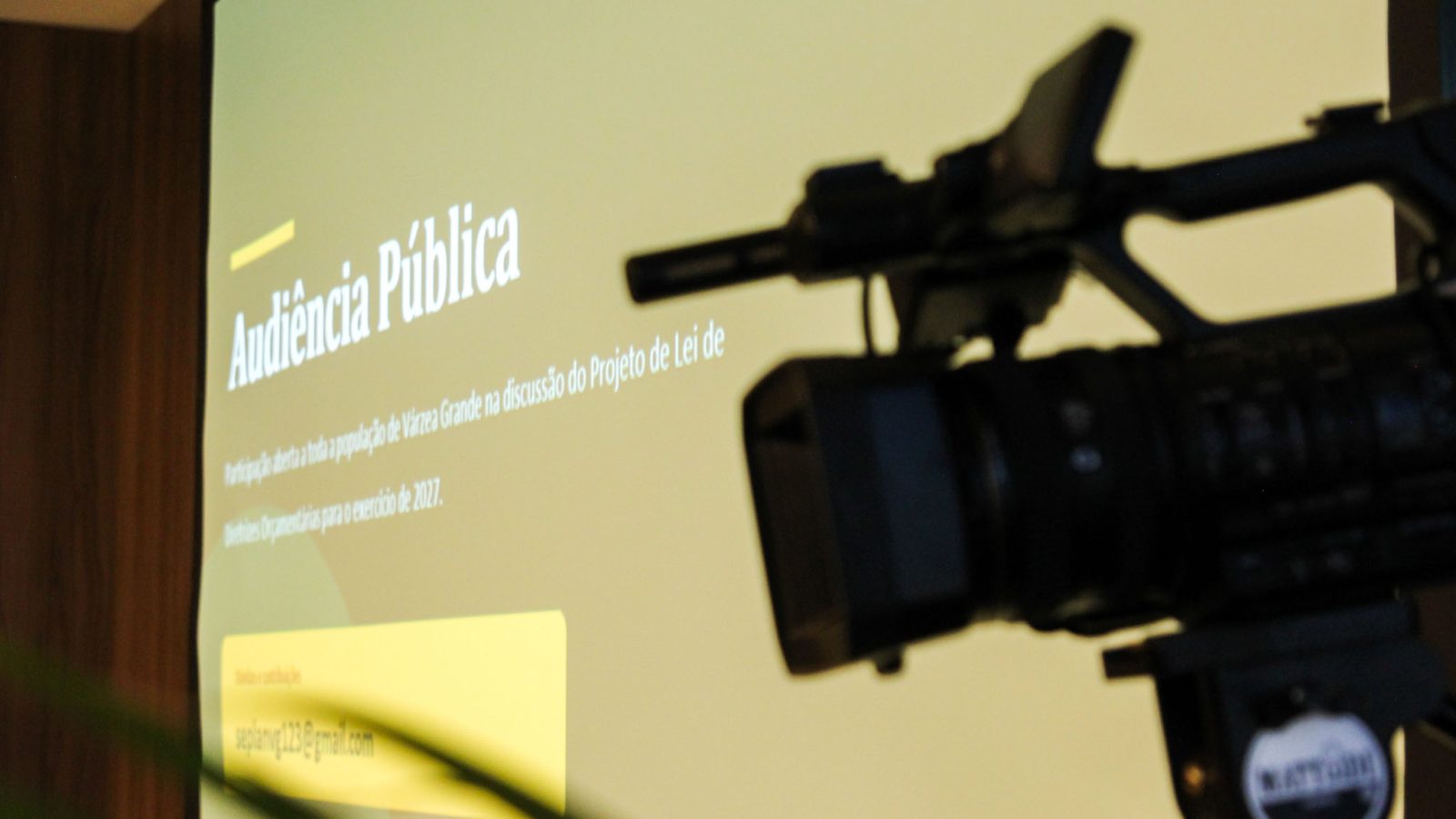 Várzea Grande apresenta o Orçamento de 2027 em audiência pública nesta sexta, e não divulga o valor da peça