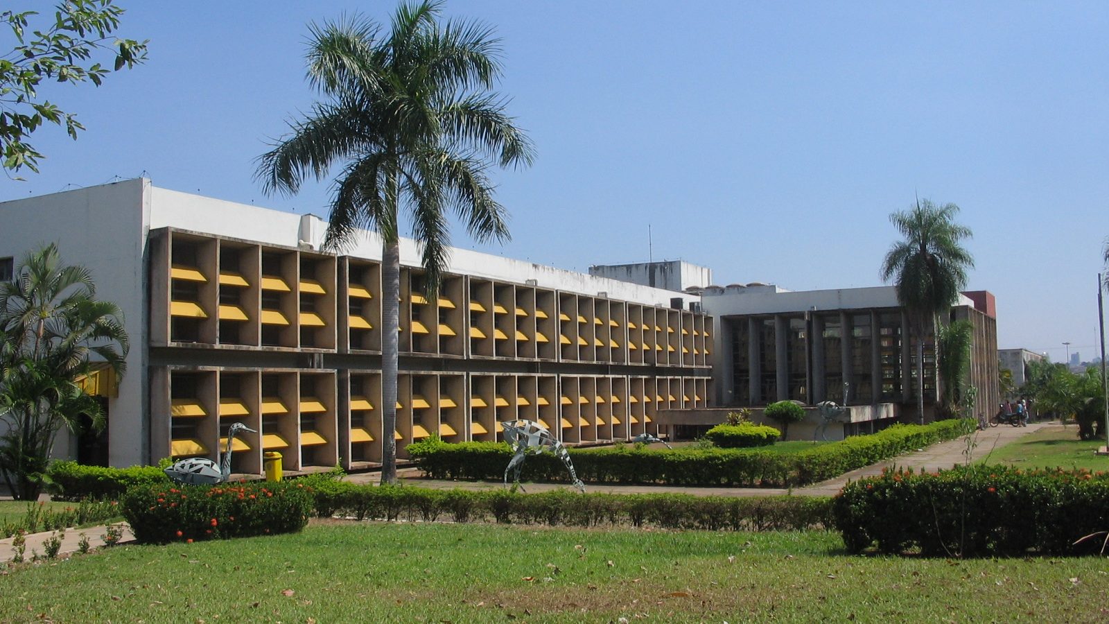 Prédio da Reitoria da UFMT em Cuiabá