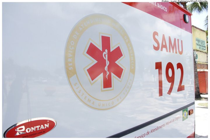 Ambulância do SAMU 192
