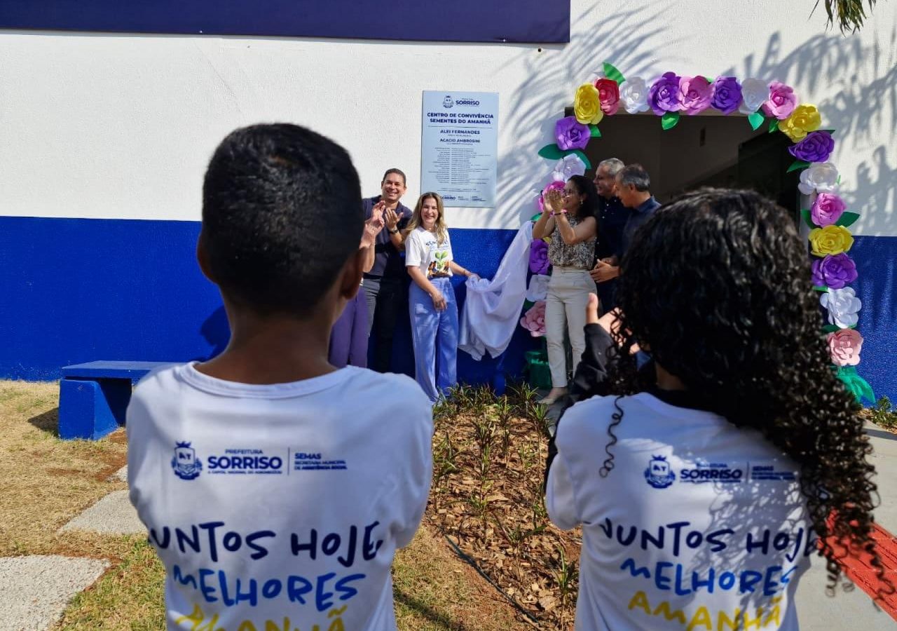 Sorriso inaugura Centro de Convivência Sementes do Amanhã com R$ 400 mil em reforma
