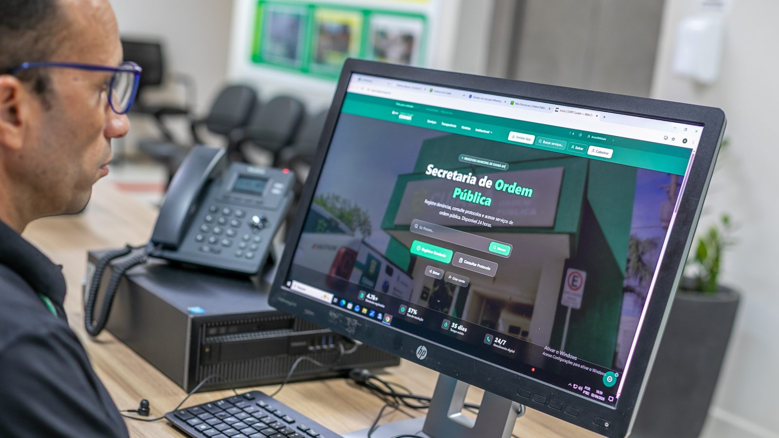 Web Denúncias da Sorp volta ao ar em Cuiabá e contagem de prazos só é retomada na segunda-feira