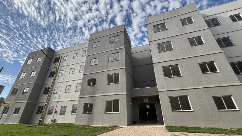 Sinop prevê entregar 256 apartamentos do Jardim Califórnia nesta sexta-feira, às 8h.