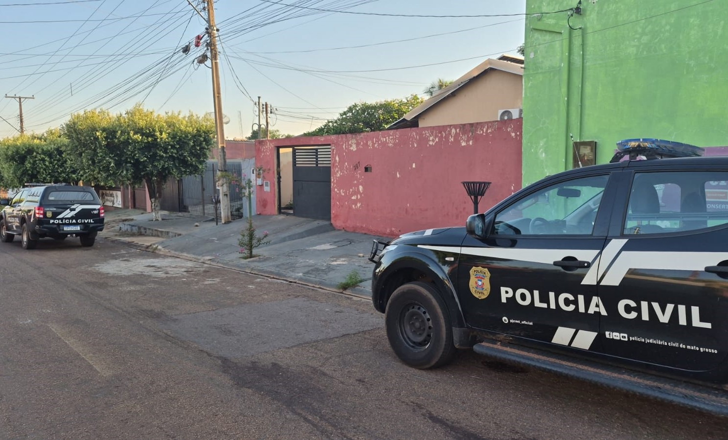 Polícia Civil faz buscas em Cuiabá e Rondonópolis para apurar núcleo financeiro de facção.