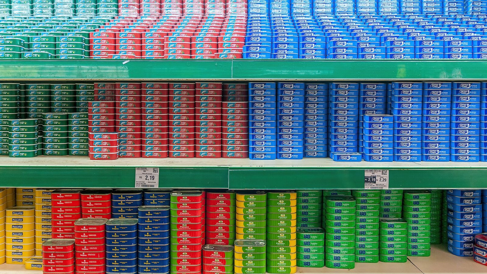 Imagem ilustrativa: Supermarket in recife, pernambuco, Brazil