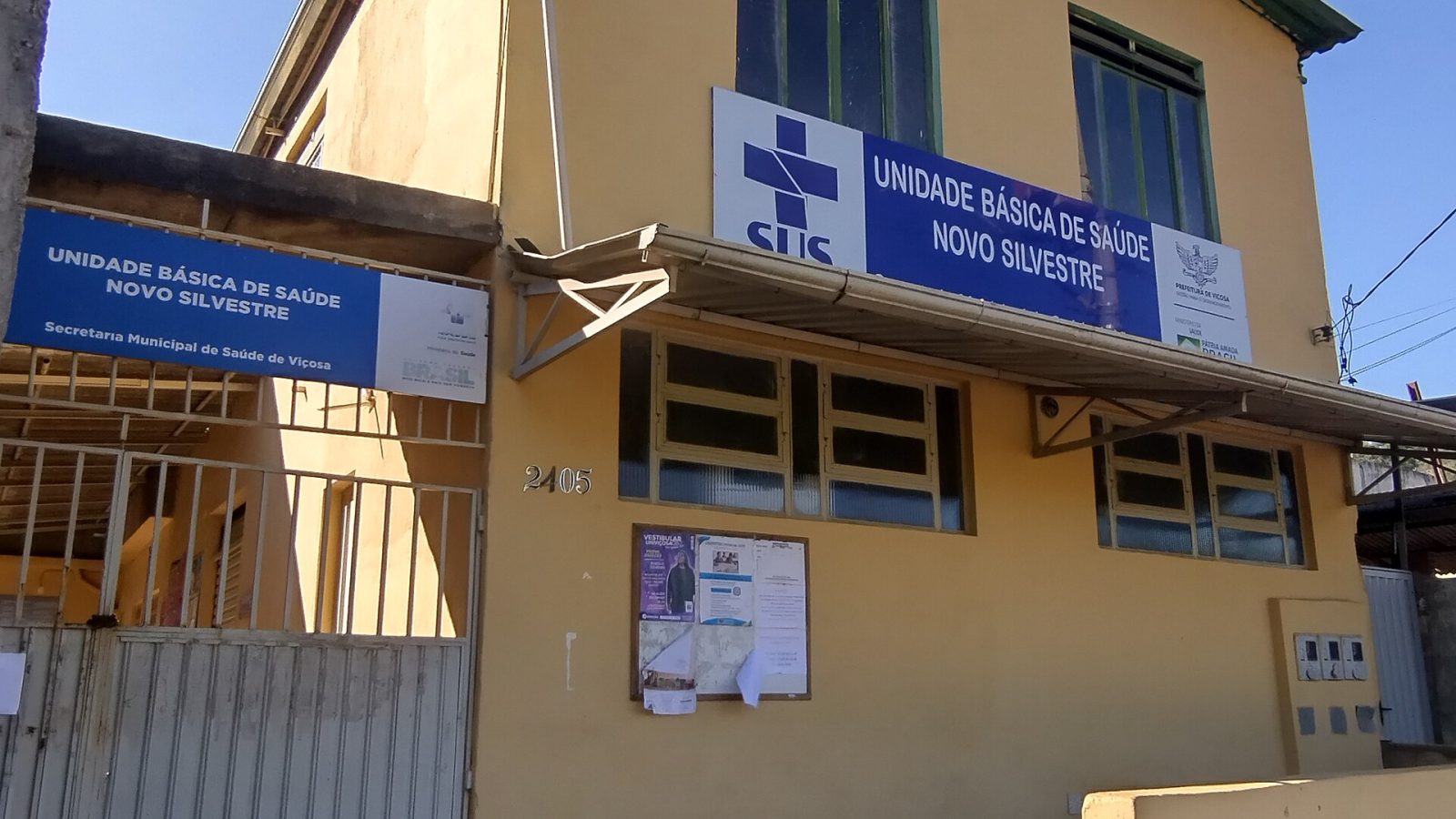 Imagem ilustrativa: Unidade Básica de Saúde Novo Silvestre - Viçosa MG