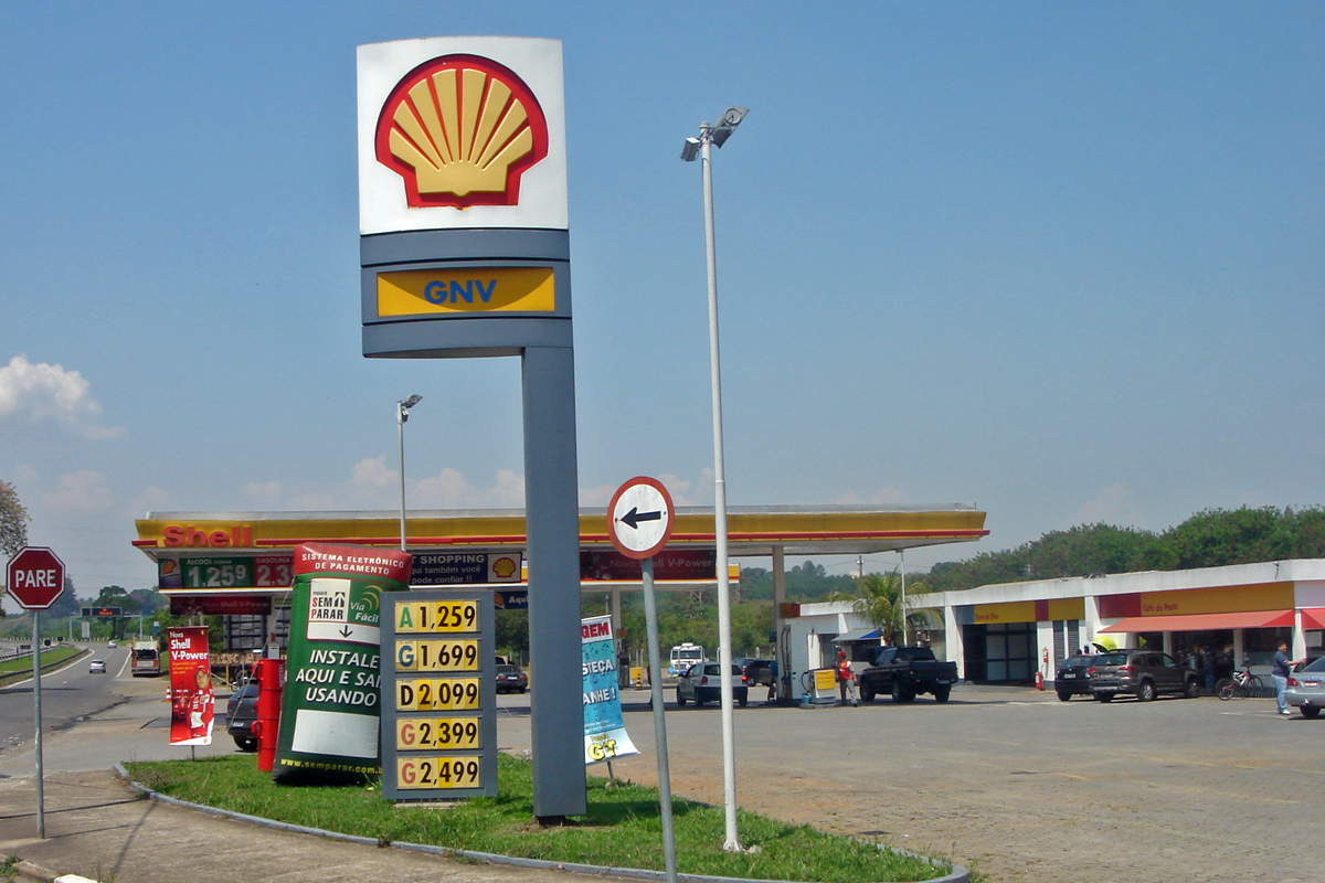 Posto de combustíveis no Brasil