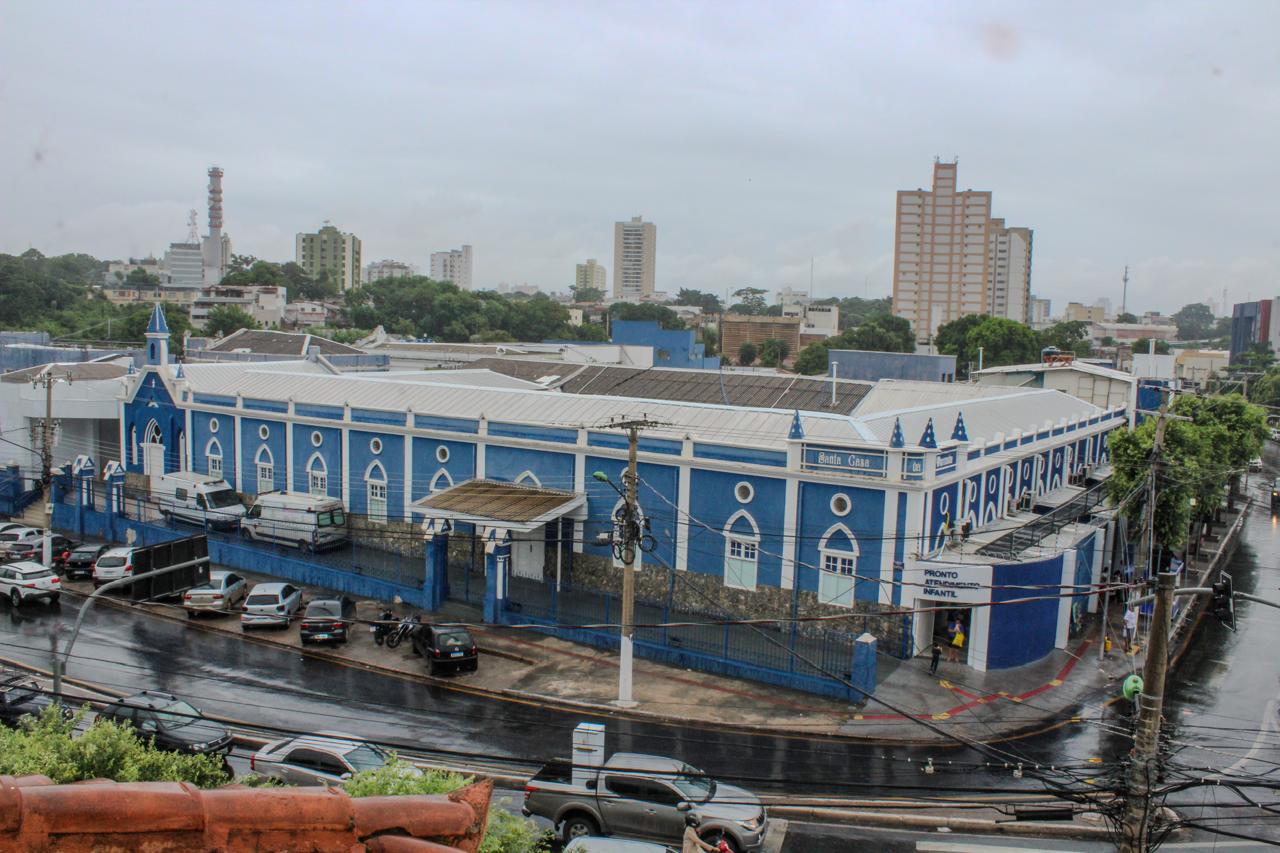 Hospital Estadual Santa Casa, em Cuiabá