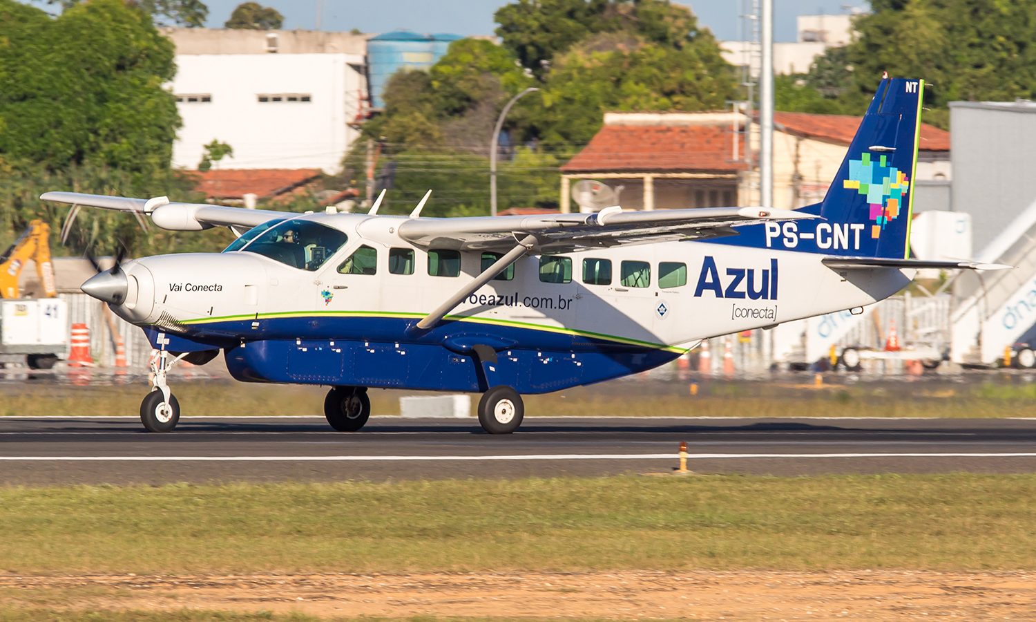 Avião Cessna Grand Caravan da Azul Conecta