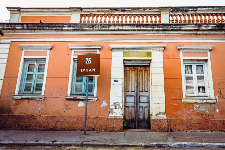 Prédio do Iphan em centro histórico de Cuiabá