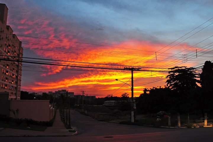 Pôr-do-sol - Cuiabá - Mato Grosso