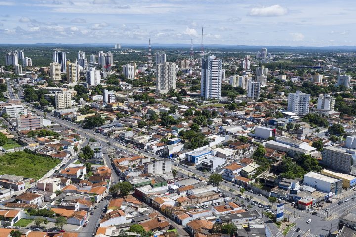 Vista da cidade de Cuiabá