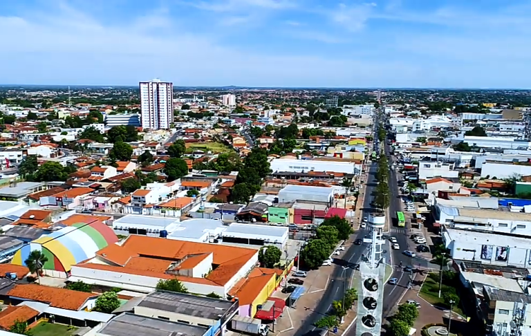 Vista aérea de Várzea Grande