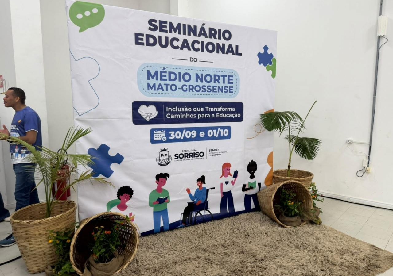 Seminário sobre inclusão escolar reúne profissionais de Sorriso e região e segue nesta quinta